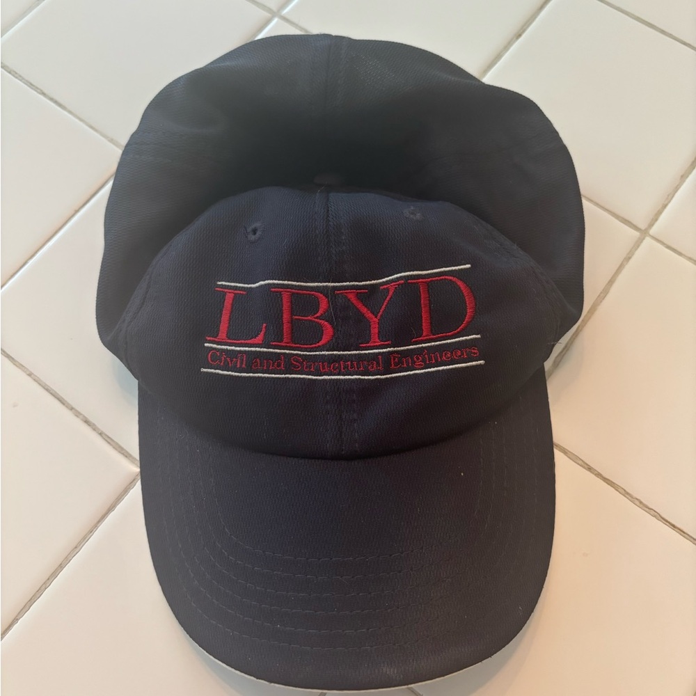 Civil structural engineers Port Authority Black red hat cap unisex summer LBYD